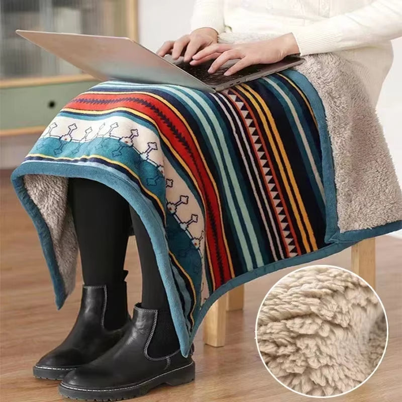 Soft Fluffy Flannel Throw Blanket 