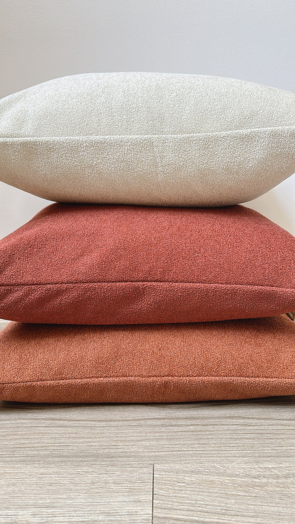 Cream Sherpa Lumbar Pillow Cover