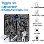 Electric EMS Foot Massager Pad Relief Pain Relax Feet Acupoints Massage Mat Shock Muscle Stimulation Improve Blood Circulation