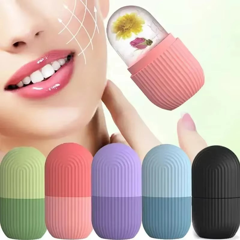 Silicone Ice Cube Face Massager 