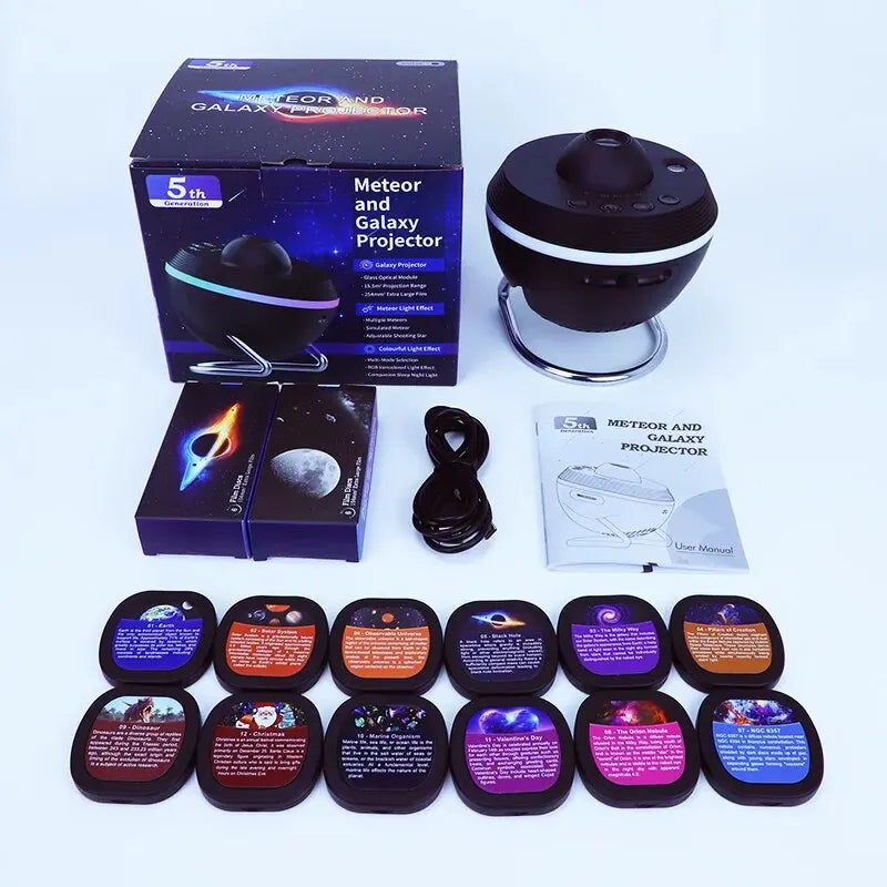 12 in 1 Galaxy Star Projector 