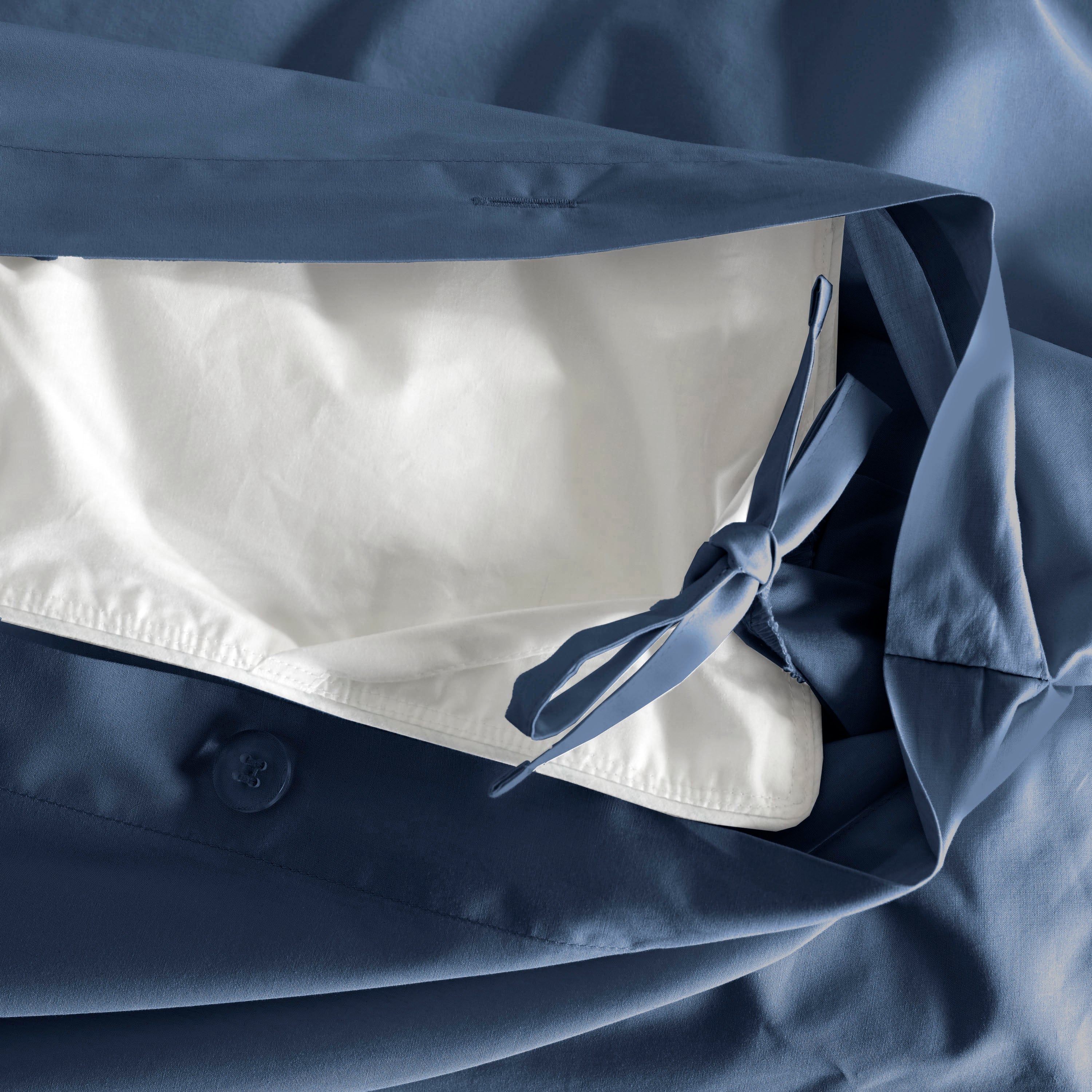 Clean Design Home® Duvet Cover Set, Cotton-Solid Color