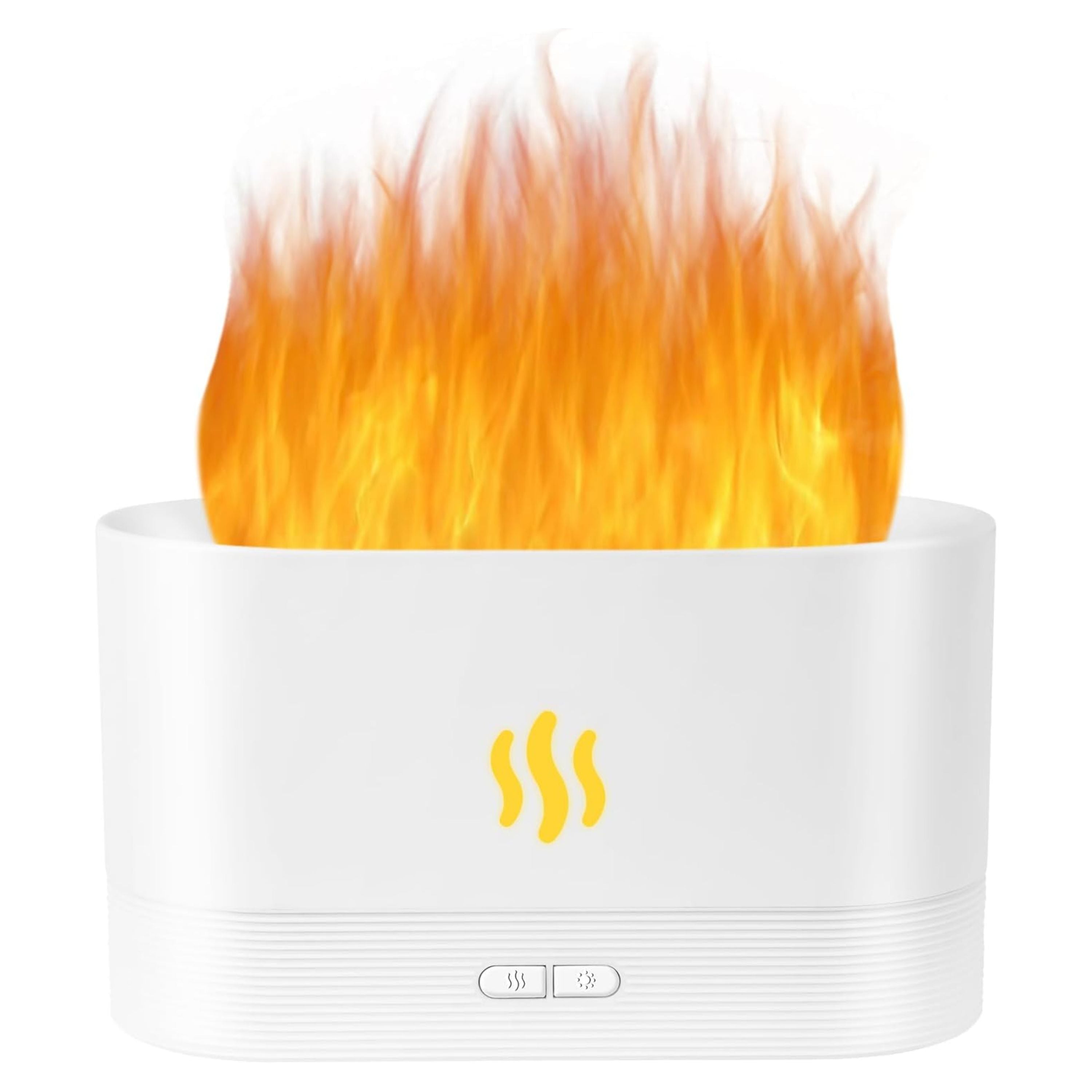 USB Essential Oil Diffuser, Ultrasonic Flame Humidifier
