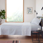Clean Design Home® Supima Cotton Percale Sheet Set-Birch Linen