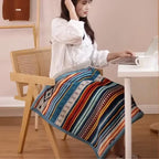 Soft Fluffy Flannel Throw Blanket 