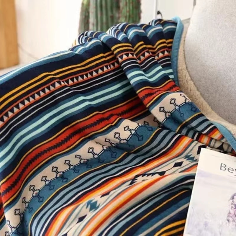 Soft Fluffy Flannel Throw Blanket 