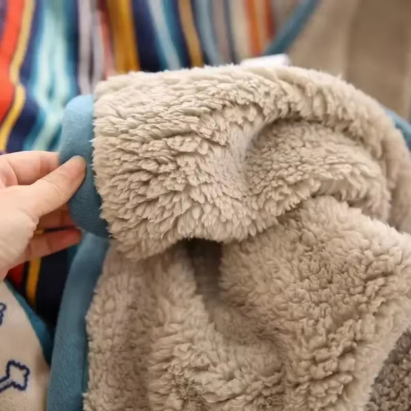 Soft Fluffy Flannel Throw Blanket 